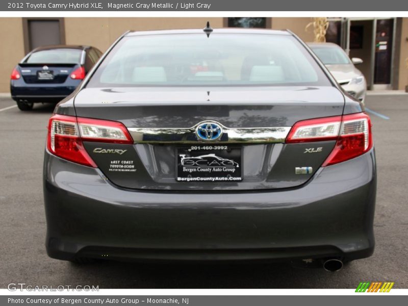 Magnetic Gray Metallic / Light Gray 2012 Toyota Camry Hybrid XLE