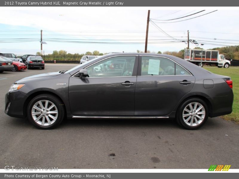 Magnetic Gray Metallic / Light Gray 2012 Toyota Camry Hybrid XLE