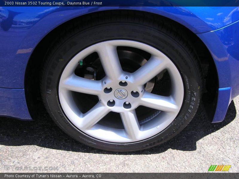 Daytona Blue / Frost 2003 Nissan 350Z Touring Coupe