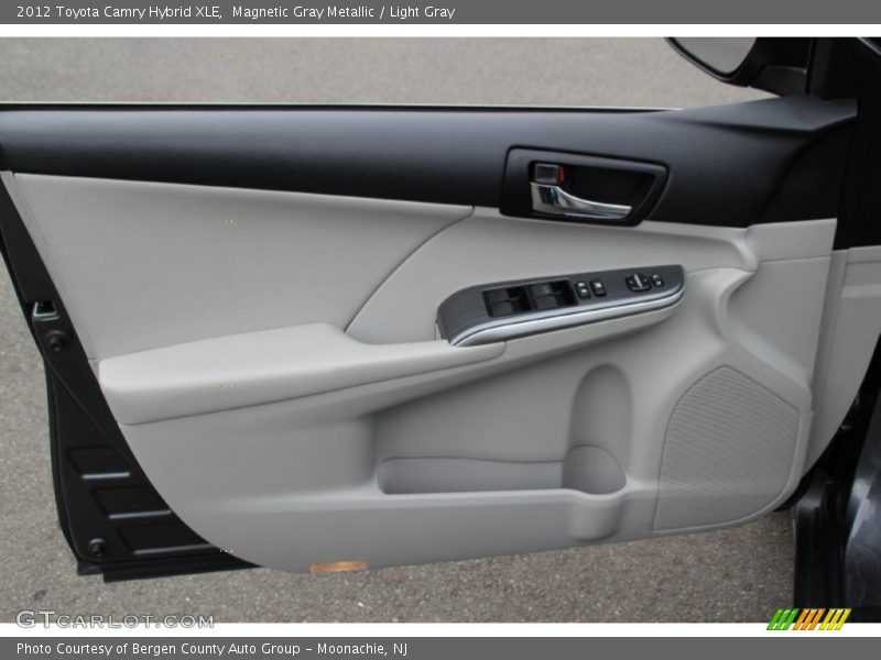 Magnetic Gray Metallic / Light Gray 2012 Toyota Camry Hybrid XLE