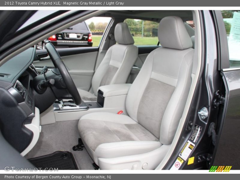 Magnetic Gray Metallic / Light Gray 2012 Toyota Camry Hybrid XLE
