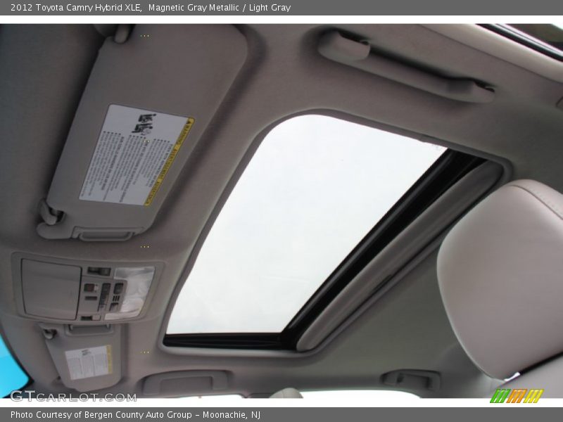 Magnetic Gray Metallic / Light Gray 2012 Toyota Camry Hybrid XLE