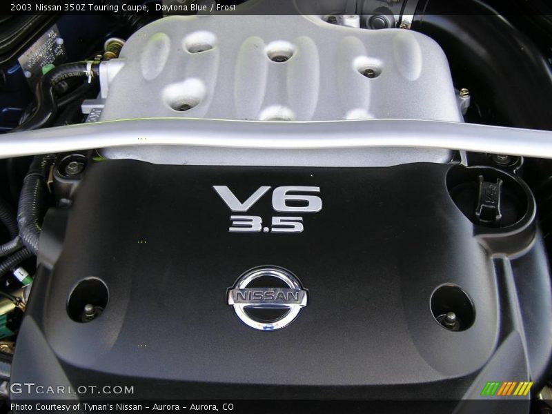 Daytona Blue / Frost 2003 Nissan 350Z Touring Coupe