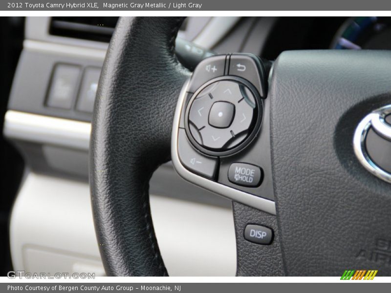 Magnetic Gray Metallic / Light Gray 2012 Toyota Camry Hybrid XLE