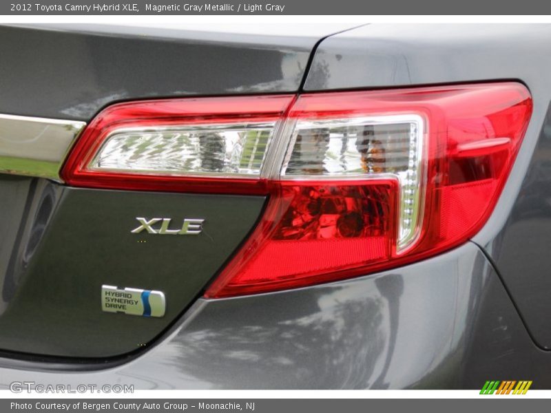 Magnetic Gray Metallic / Light Gray 2012 Toyota Camry Hybrid XLE
