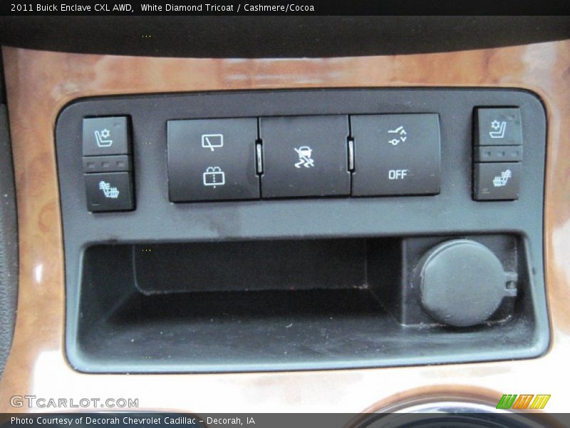 White Diamond Tricoat / Cashmere/Cocoa 2011 Buick Enclave CXL AWD