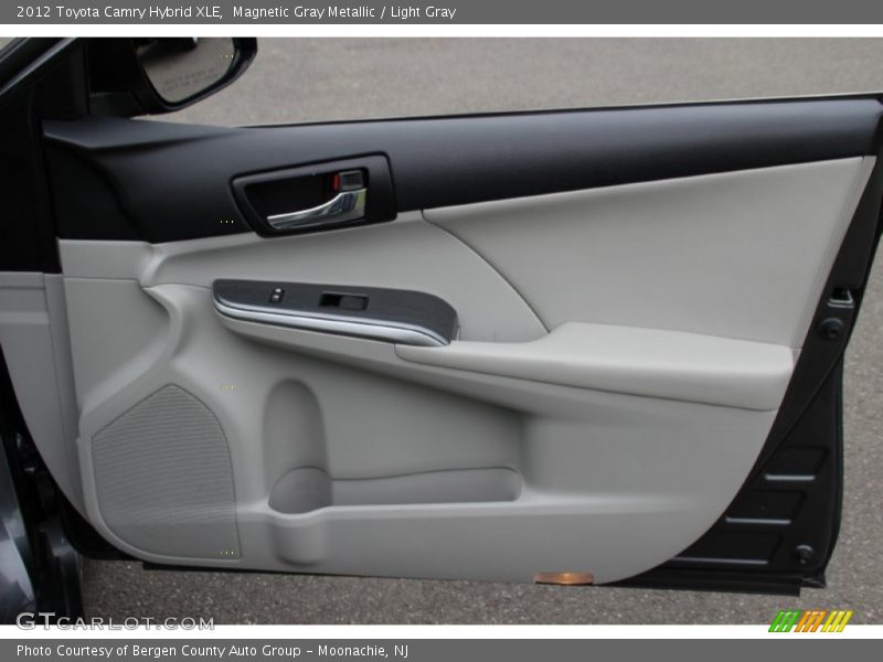 Magnetic Gray Metallic / Light Gray 2012 Toyota Camry Hybrid XLE