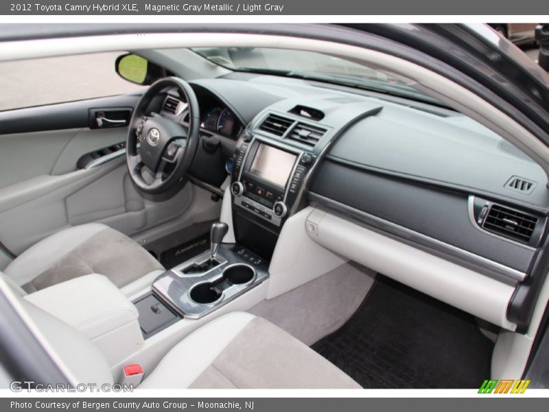 Magnetic Gray Metallic / Light Gray 2012 Toyota Camry Hybrid XLE