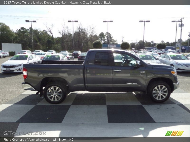 Magnetic Gray Metallic / Black 2015 Toyota Tundra Limited Double Cab 4x4