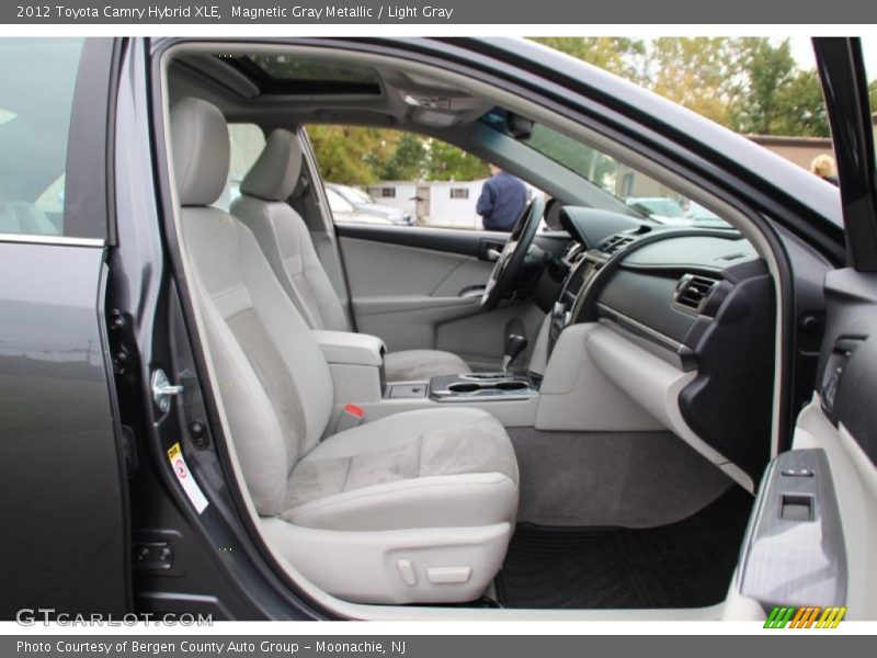 Magnetic Gray Metallic / Light Gray 2012 Toyota Camry Hybrid XLE