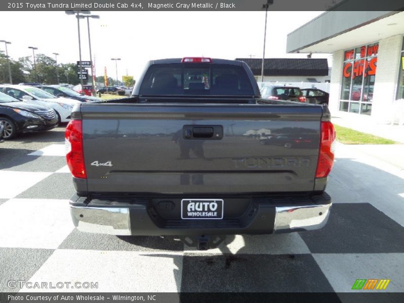 Magnetic Gray Metallic / Black 2015 Toyota Tundra Limited Double Cab 4x4
