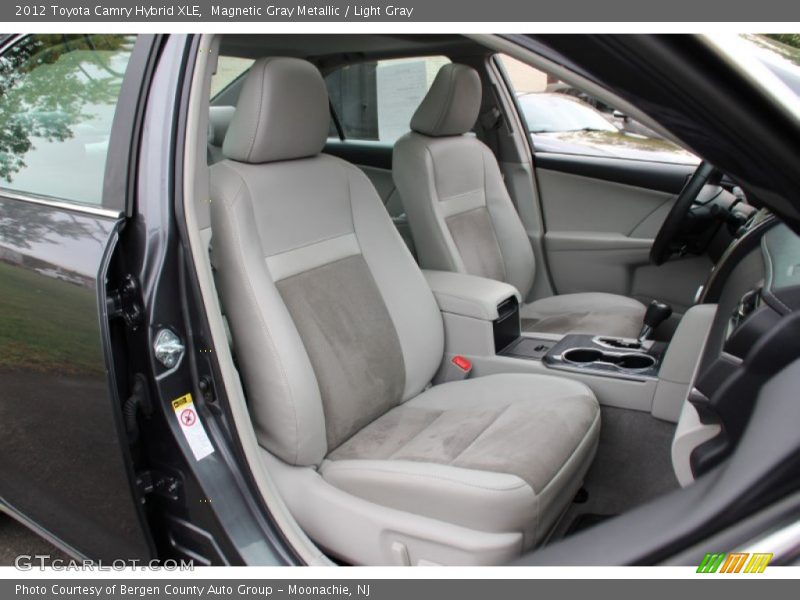 Magnetic Gray Metallic / Light Gray 2012 Toyota Camry Hybrid XLE