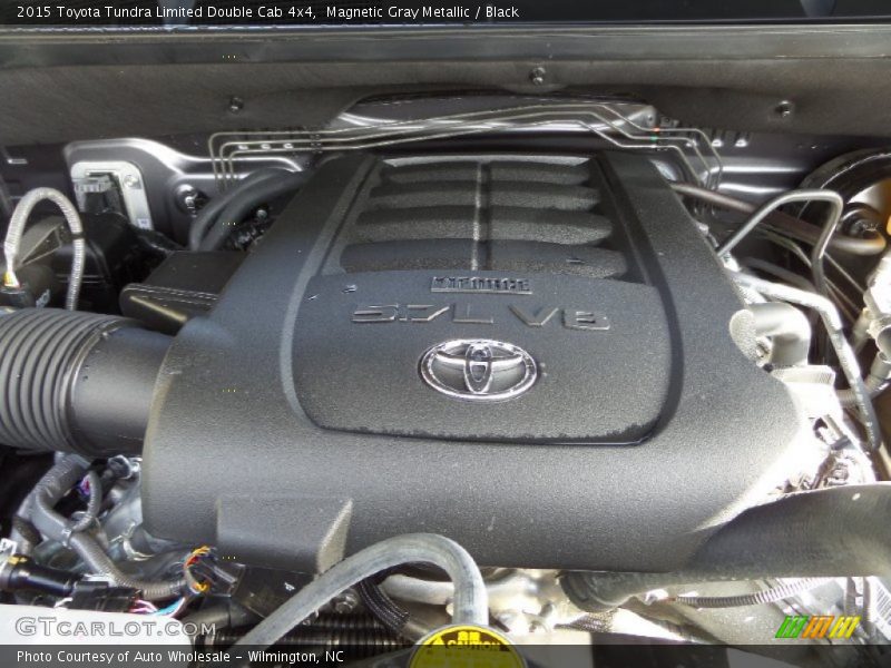 Magnetic Gray Metallic / Black 2015 Toyota Tundra Limited Double Cab 4x4