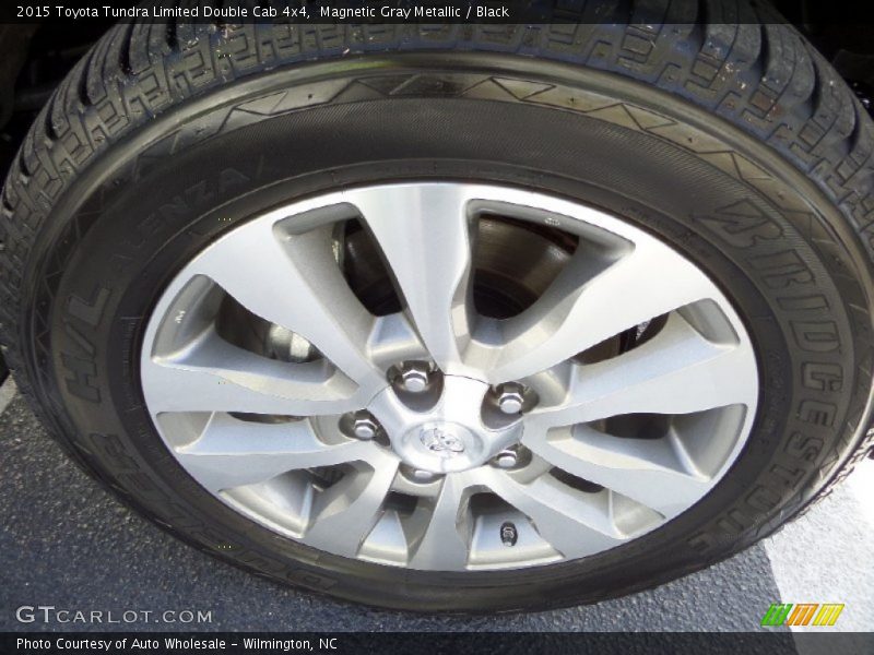 Magnetic Gray Metallic / Black 2015 Toyota Tundra Limited Double Cab 4x4