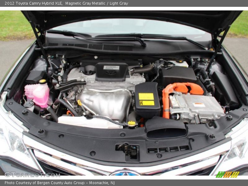 Magnetic Gray Metallic / Light Gray 2012 Toyota Camry Hybrid XLE