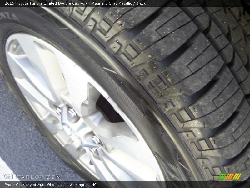 Magnetic Gray Metallic / Black 2015 Toyota Tundra Limited Double Cab 4x4
