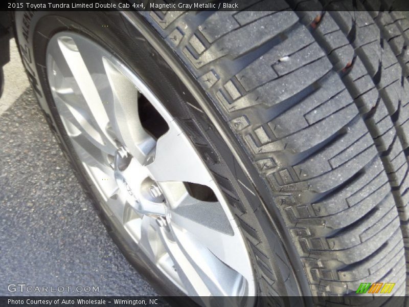 Magnetic Gray Metallic / Black 2015 Toyota Tundra Limited Double Cab 4x4
