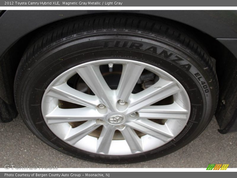 Magnetic Gray Metallic / Light Gray 2012 Toyota Camry Hybrid XLE