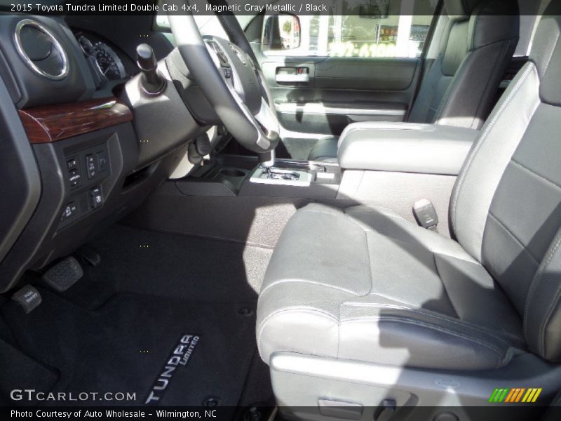 Magnetic Gray Metallic / Black 2015 Toyota Tundra Limited Double Cab 4x4