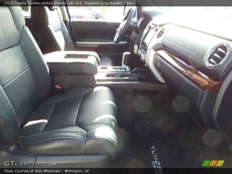 Magnetic Gray Metallic / Black 2015 Toyota Tundra Limited Double Cab 4x4