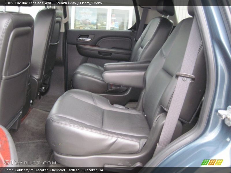 Stealth Gray / Ebony/Ebony 2009 Cadillac Escalade AWD