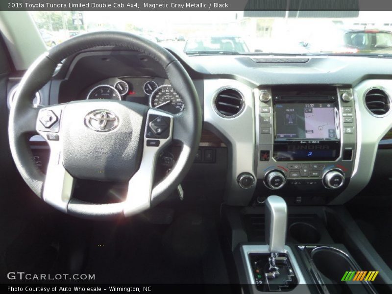 Magnetic Gray Metallic / Black 2015 Toyota Tundra Limited Double Cab 4x4