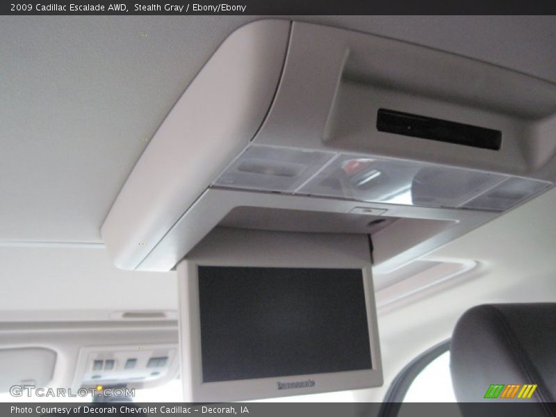 Stealth Gray / Ebony/Ebony 2009 Cadillac Escalade AWD