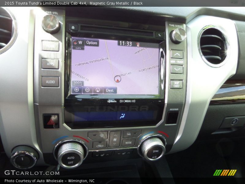 Magnetic Gray Metallic / Black 2015 Toyota Tundra Limited Double Cab 4x4