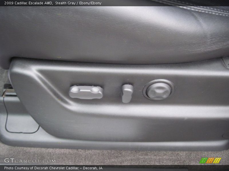 Stealth Gray / Ebony/Ebony 2009 Cadillac Escalade AWD
