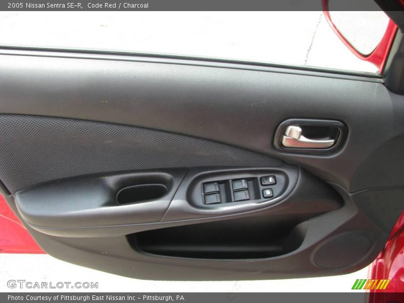 Code Red / Charcoal 2005 Nissan Sentra SE-R