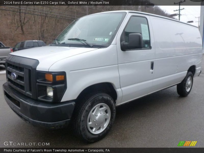 Oxford White / Medium Flint 2014 Ford E-Series Van E150 Cargo Van