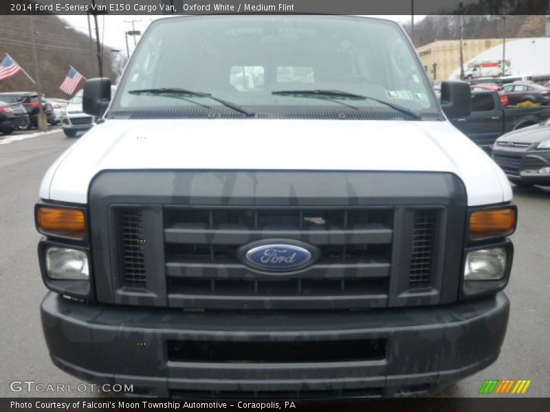 Oxford White / Medium Flint 2014 Ford E-Series Van E150 Cargo Van