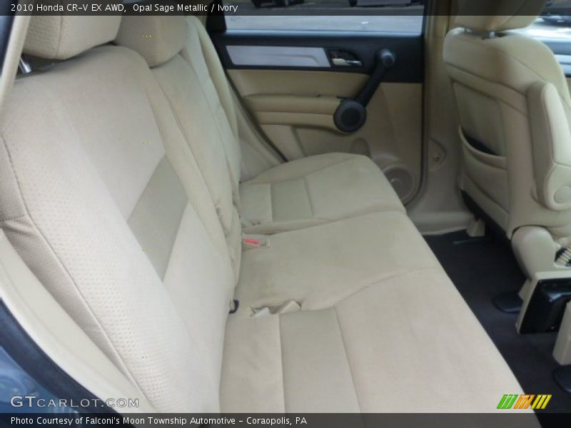 Opal Sage Metallic / Ivory 2010 Honda CR-V EX AWD