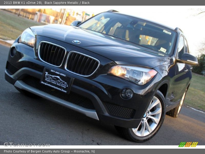Black Sapphire Metallic / Black 2013 BMW X1 xDrive 28i