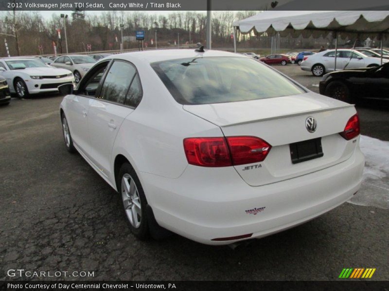 Candy White / Titan Black 2012 Volkswagen Jetta TDI Sedan