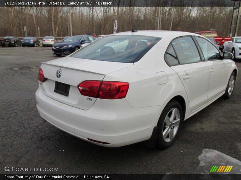 Candy White / Titan Black 2012 Volkswagen Jetta TDI Sedan