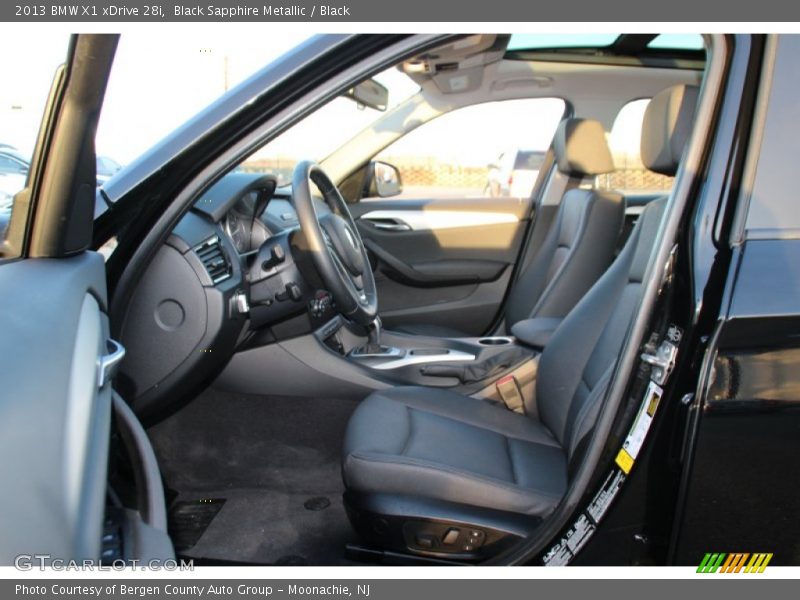 Black Sapphire Metallic / Black 2013 BMW X1 xDrive 28i