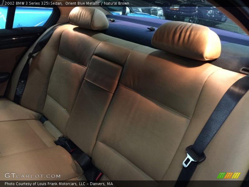 Orient Blue Metallic / Natural Brown 2002 BMW 3 Series 325i Sedan