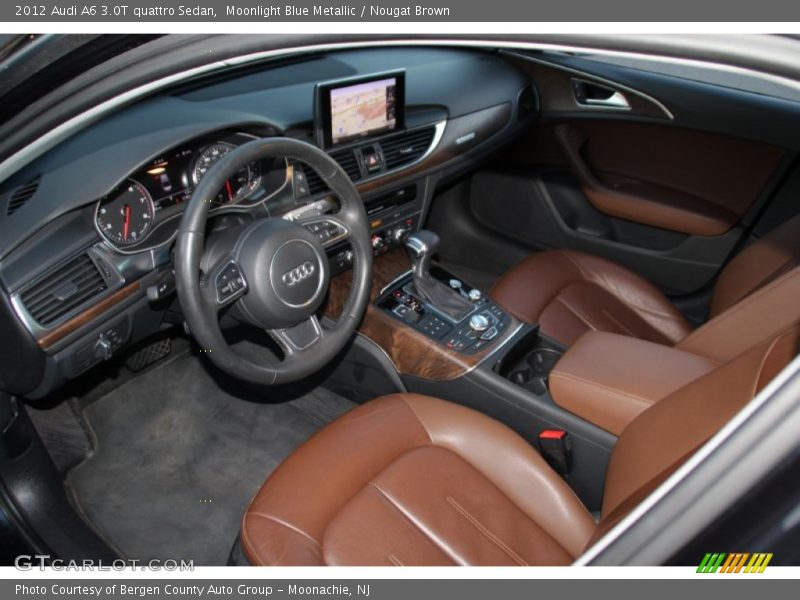  2012 A6 3.0T quattro Sedan Nougat Brown Interior