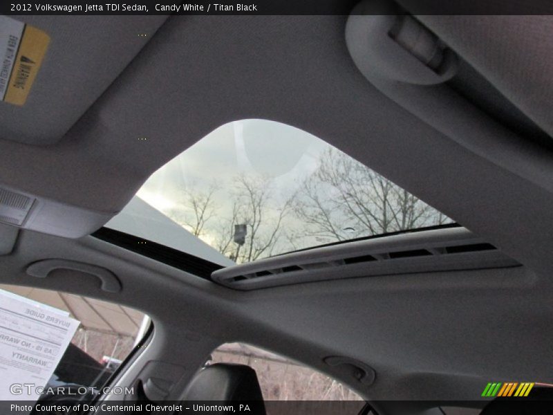 Candy White / Titan Black 2012 Volkswagen Jetta TDI Sedan