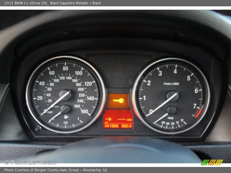 Black Sapphire Metallic / Black 2013 BMW X1 xDrive 28i
