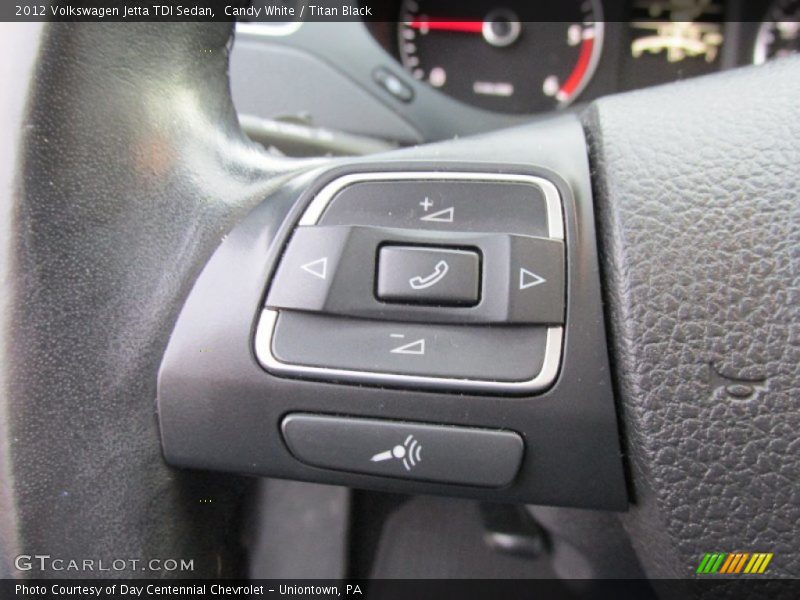 Candy White / Titan Black 2012 Volkswagen Jetta TDI Sedan