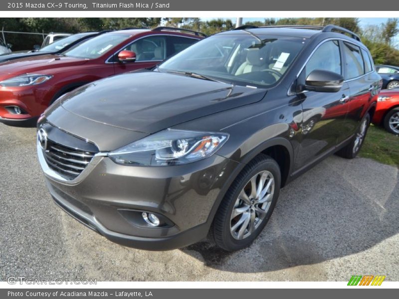 Front 3/4 View of 2015 CX-9 Touring