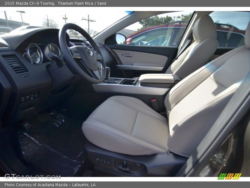 Titanium Flash Mica / Sand 2015 Mazda CX-9 Touring