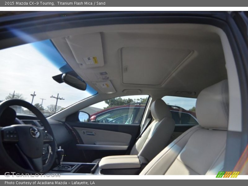 Titanium Flash Mica / Sand 2015 Mazda CX-9 Touring