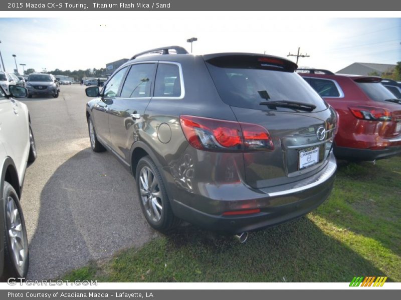 Titanium Flash Mica / Sand 2015 Mazda CX-9 Touring