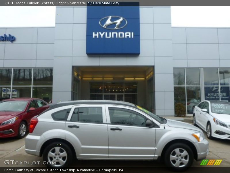 Bright Silver Metallic / Dark Slate Gray 2011 Dodge Caliber Express