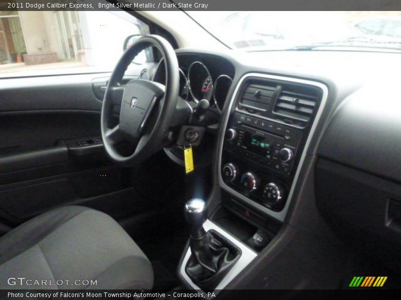 Bright Silver Metallic / Dark Slate Gray 2011 Dodge Caliber Express