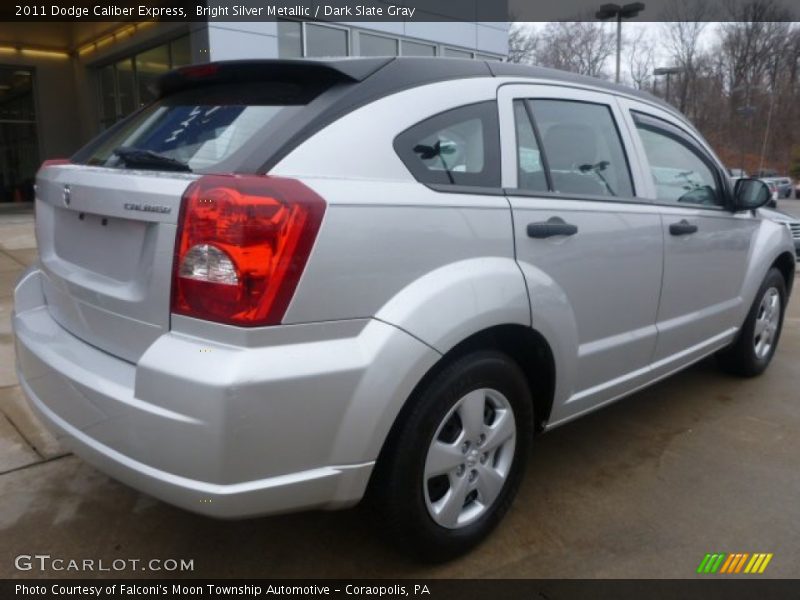 Bright Silver Metallic / Dark Slate Gray 2011 Dodge Caliber Express