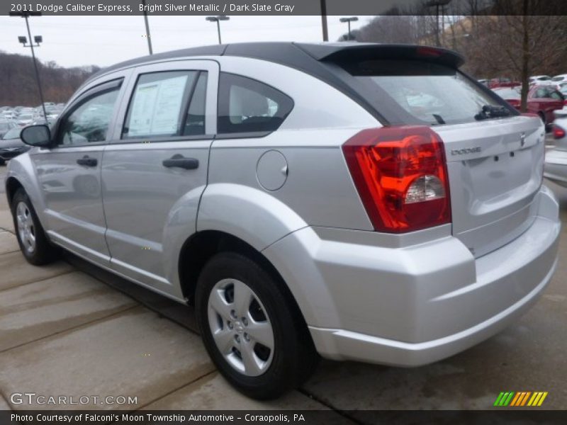 Bright Silver Metallic / Dark Slate Gray 2011 Dodge Caliber Express